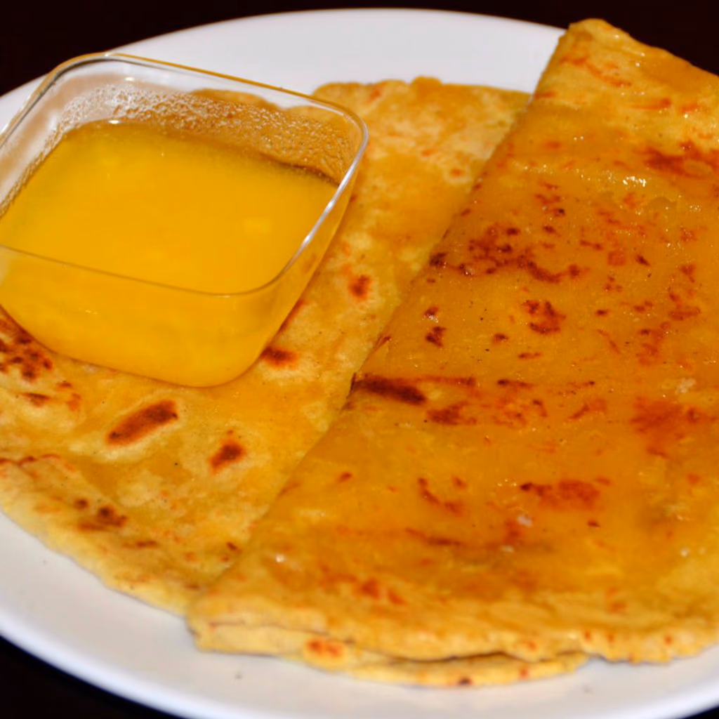 Sweets: (Puran Poli + Desi Ghee) X 2